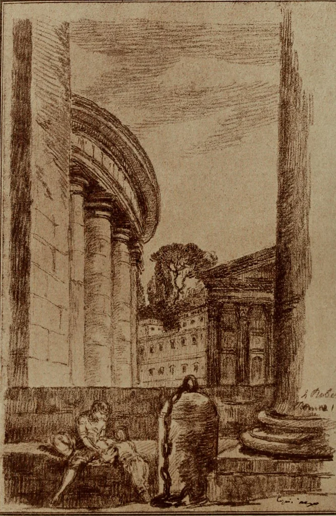 An illustration from Starye gody, 1907, leaf 137