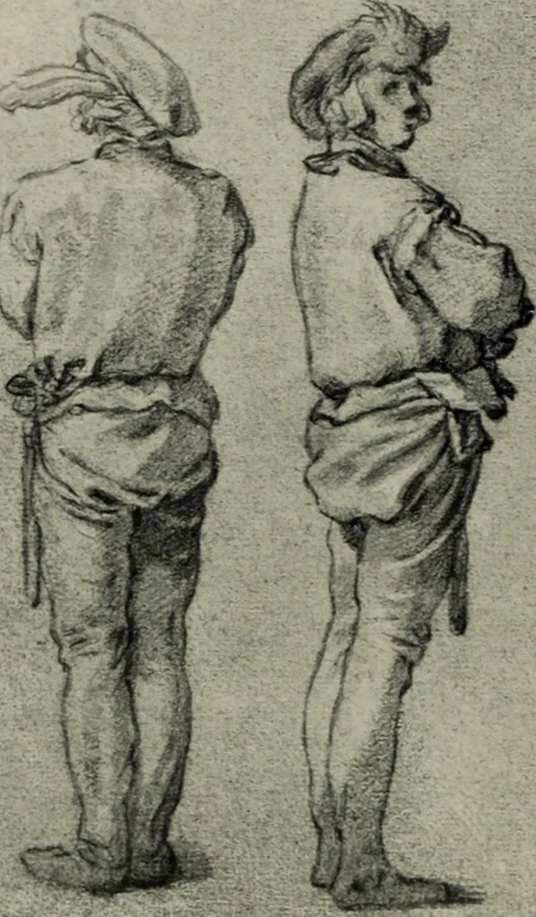 An illustration from Starye gody, 1907, leaf 145
