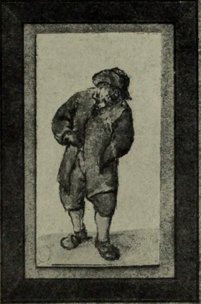 An illustration from Starye gody, 1907, leaf 154