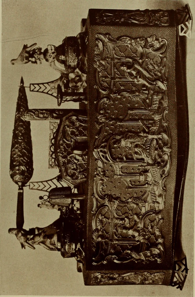An illustration from Starye gody, 1907, leaf 166