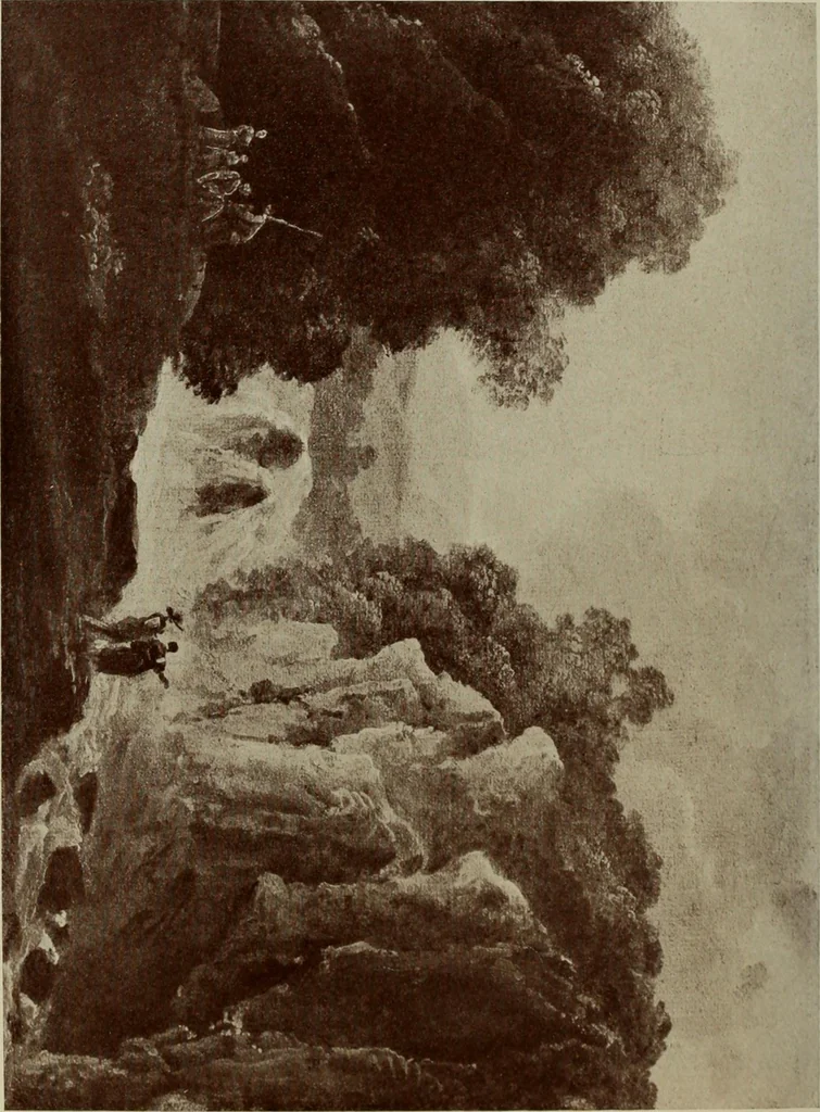 An illustration from Starye gody, 1907, leaf 187