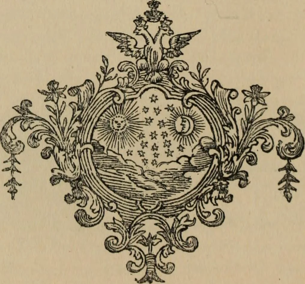 An illustration from Starye gody, 1907, leaf 209