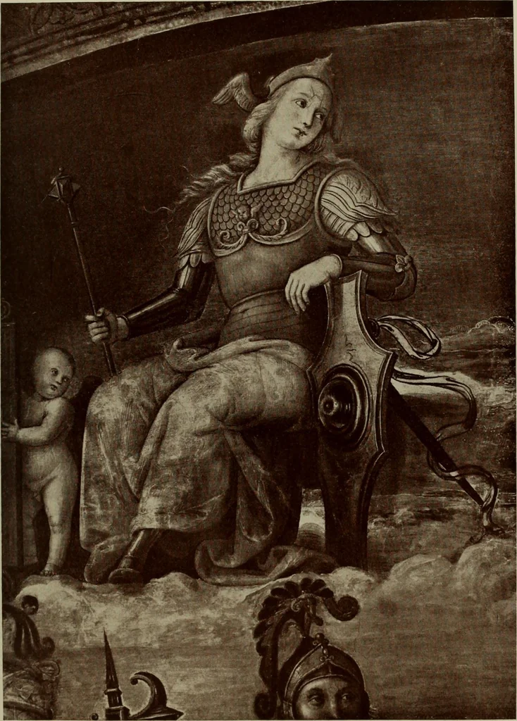 An illustration from Starye gody, 1907, leaf 232