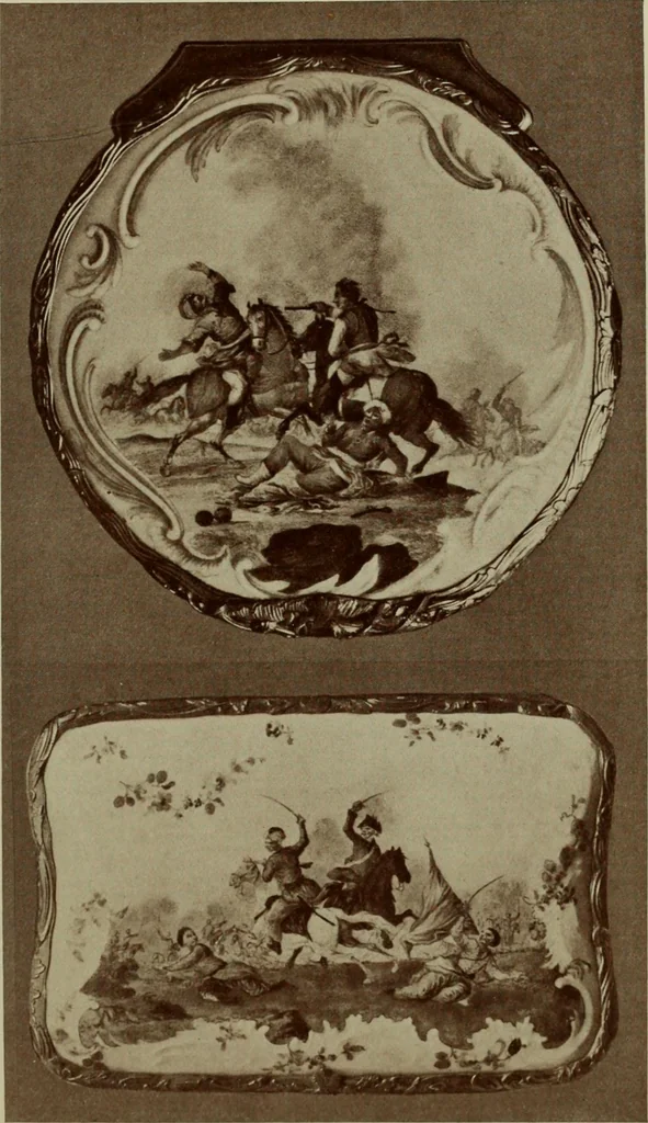 An illustration from Starye gody, 1907, leaf 272