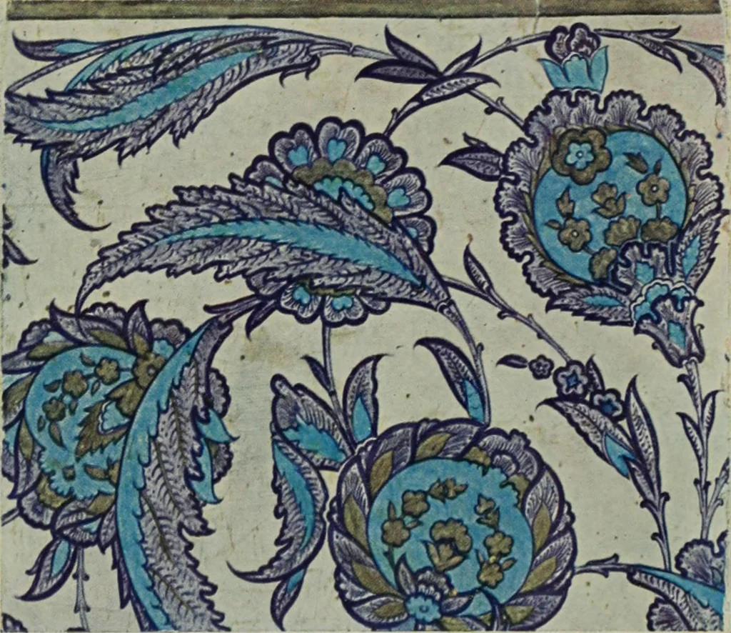 An illustration from Starye gody, 1907, leaf 30
