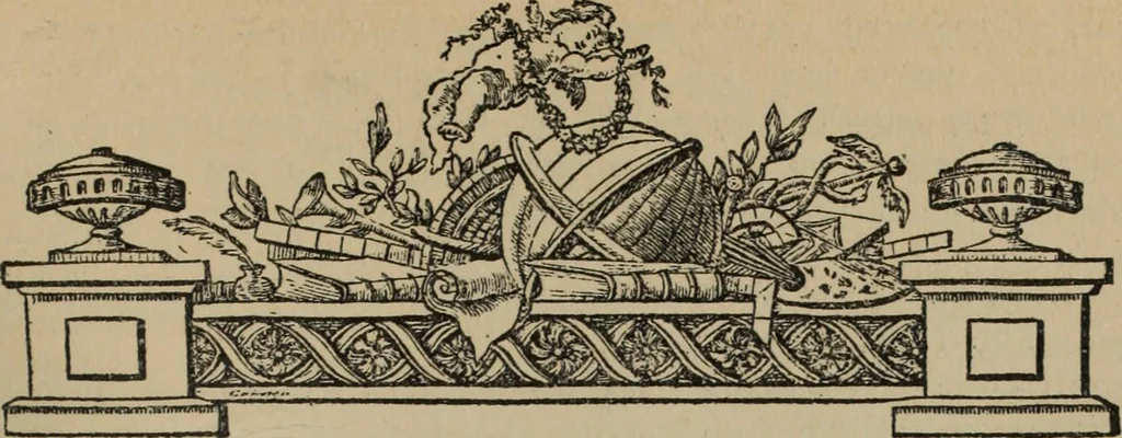An illustration from Starye gody, 1907, leaf 304