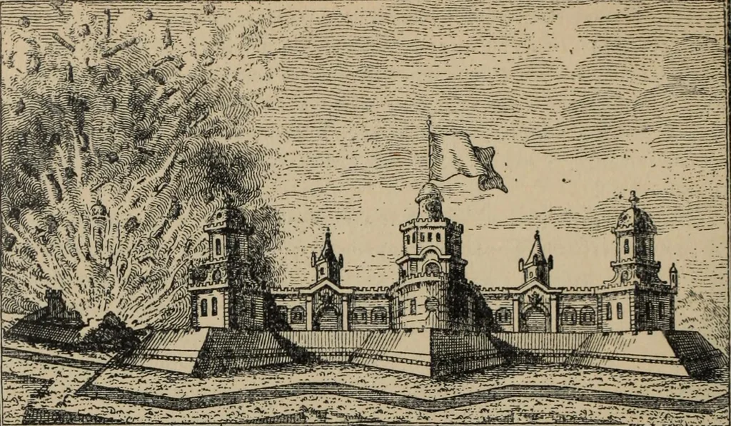 An illustration from Starye gody, 1907, leaf 311