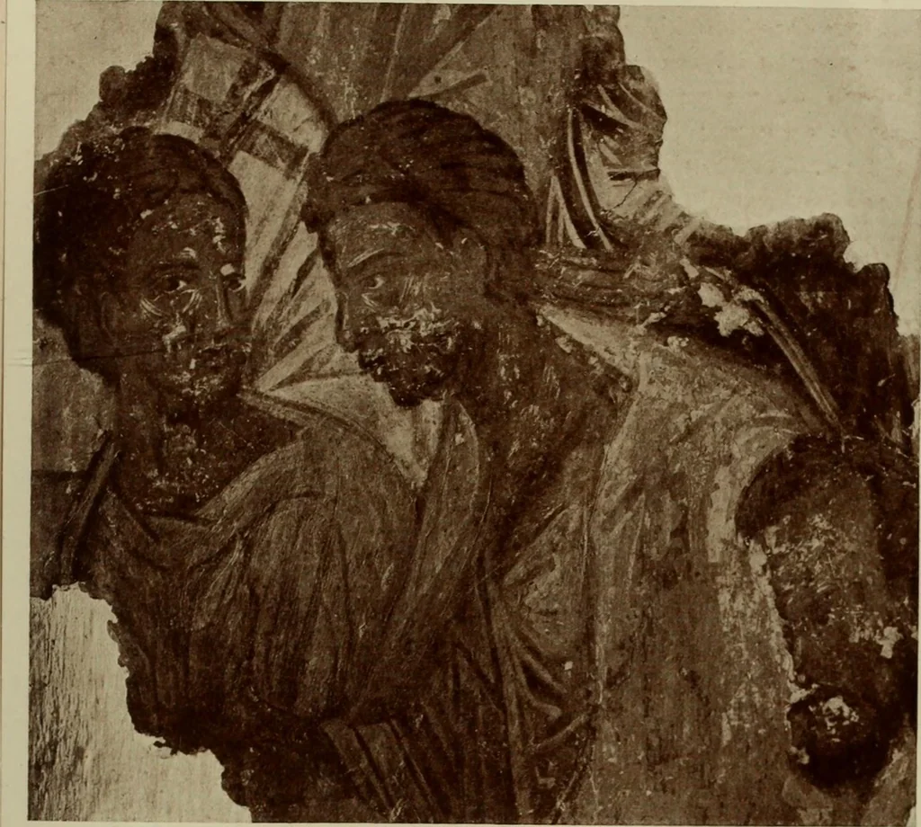 An illustration from Starye gody, 1907, leaf 318
