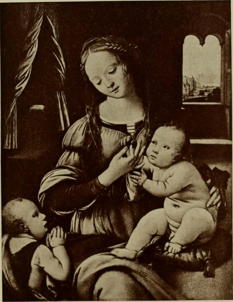 An illustration from Starye gody, 1907, leaf 46