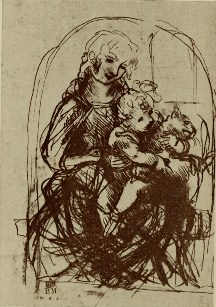 An illustration from Starye gody, 1907, leaf 47