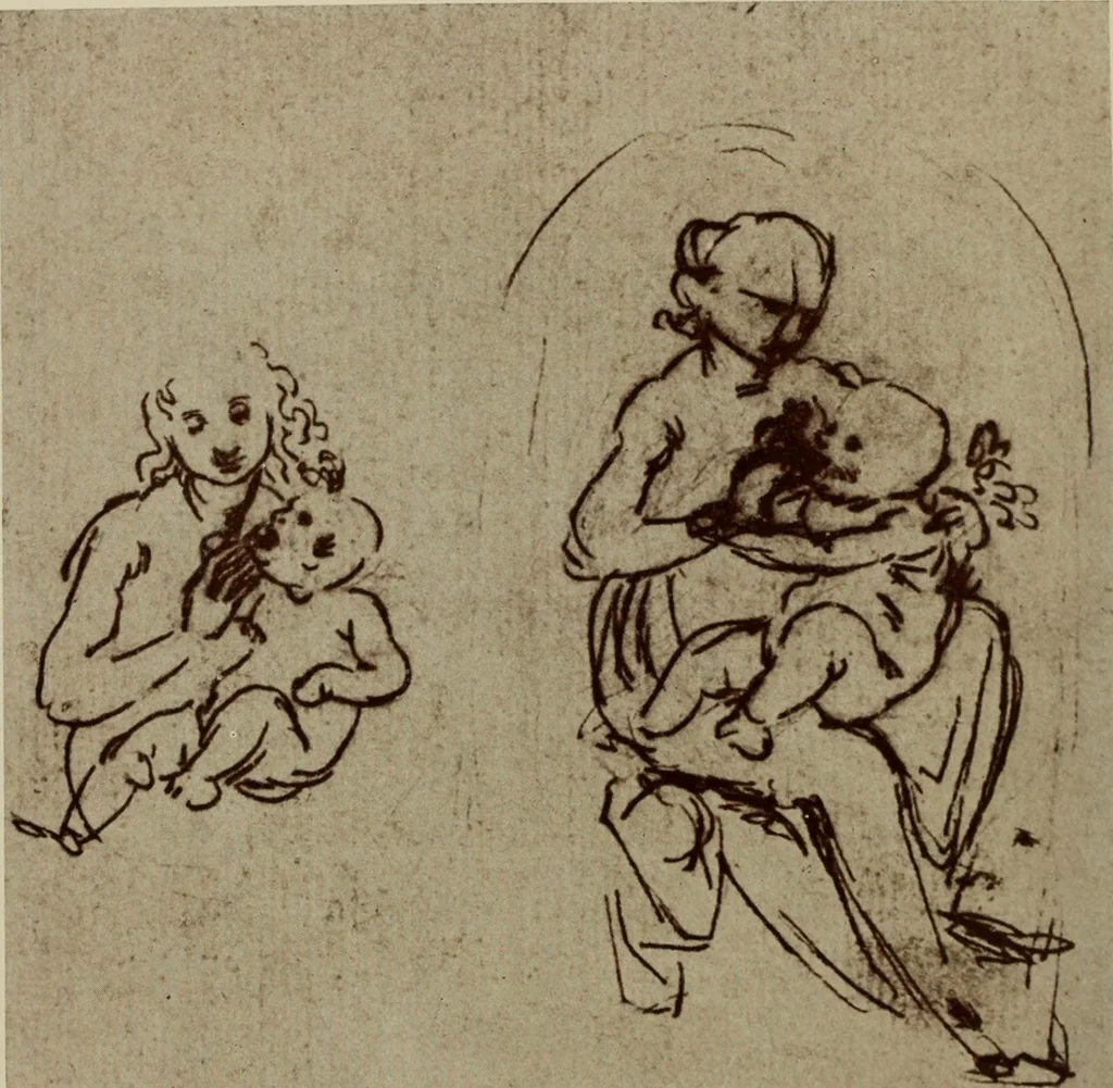 An illustration from Starye gody, 1907, leaf 49