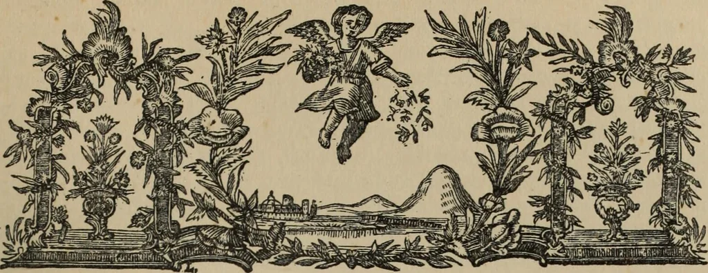 An illustration from Starye gody, 1907, leaf 64