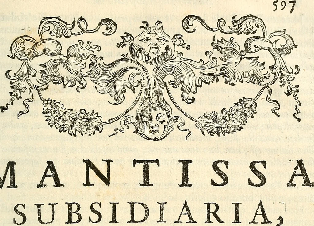 An illustration from Oculorum, et mentis vigiliae ad distinguendum studium anatomicum, et ad praxin medicam dirigendam : accedit Mantissa subsidiaria de vi indicationis à parte, et de usu microscopii, 1704, leaf 650