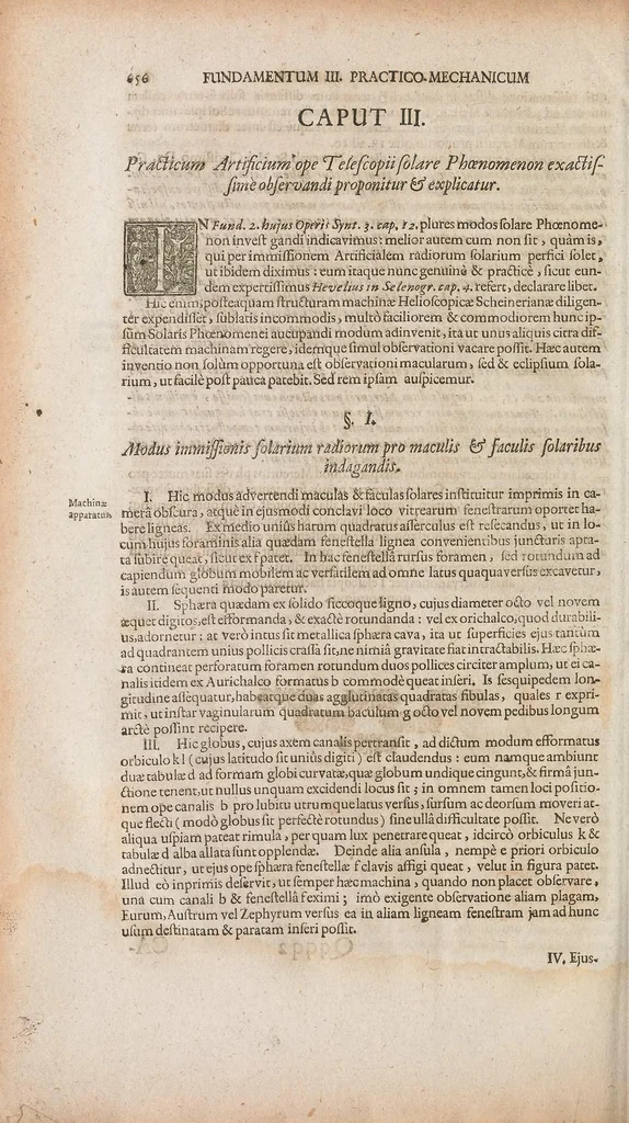 An illustration from Oculus artificialis teledioptricus sive telescopium : ex abditis rerum naturalium & artificialium principiis protractum nov a methodo ... : opus curiosum theorico-practicum magna rerum varietae adornatum ... : nova plurima abstrusa curiosa technasmata recluduntur, ipsaque ars telescopiaria facillime addiscenda, ac sumptibus non ade o magnis in praxin adducenda proponitur, adeoque telescopium ex tenebris in lucem asseritum, 1702, leaf 766