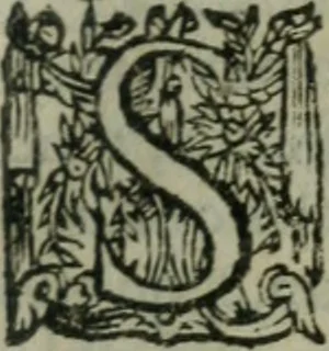 An illustration from Oeuures morales et diuersifiees en histoires, pleines de beaux exemples, enrichies d'enseignemens vertueux, & embellies de plusieurs sentences & discours. Lé tout tiré des plus signalez & remarquables autheurs grecs, latins & françois, qui ont escrit de tout temps, pour l'enseignement de toutes personnes, qui aspirent à vertu & philosphie chrestienne. Reueues, corrigées & augmentées de plus des deux tiers, outre la precedente impression, 1584, leaf 114