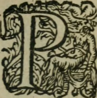 An illustration from Oeuures morales et diuersifiees en histoires, pleines de beaux exemples, enrichies d'enseignemens vertueux, & embellies de plusieurs sentences & discours. Lé tout tiré des plus signalez & remarquables autheurs grecs, latins & françois, qui ont escrit de tout temps, pour l'enseignement de toutes personnes, qui aspirent à vertu & philosphie chrestienne. Reueues, corrigées & augmentées de plus des deux tiers, outre la precedente impression, 1584, leaf 1184