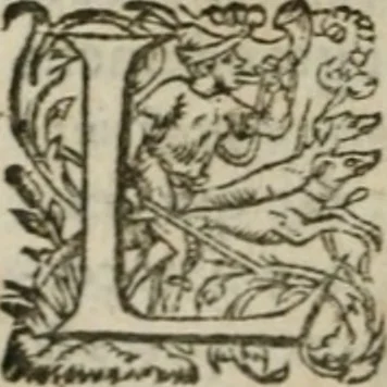 An illustration from Oeuures morales et diuersifiees en histoires, pleines de beaux exemples, enrichies d'enseignemens vertueux, & embellies de plusieurs sentences & discours. Lé tout tiré des plus signalez & remarquables autheurs grecs, latins & françois, qui ont escrit de tout temps, pour l'enseignement de toutes personnes, qui aspirent à vertu & philosphie chrestienne. Reueues, corrigées & augmentées de plus des deux tiers, outre la precedente impression, 1584, leaf 1241