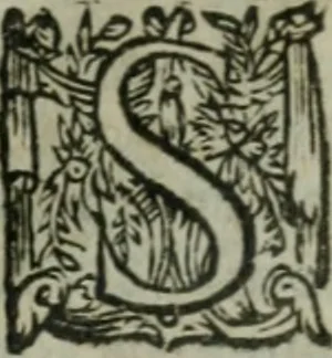 An illustration from Oeuures morales et diuersifiees en histoires, pleines de beaux exemples, enrichies d'enseignemens vertueux, & embellies de plusieurs sentences & discours. Lé tout tiré des plus signalez & remarquables autheurs grecs, latins & françois, qui ont escrit de tout temps, pour l'enseignement de toutes personnes, qui aspirent à vertu & philosphie chrestienne. Reueues, corrigées & augmentées de plus des deux tiers, outre la precedente impression, 1584, leaf 1284