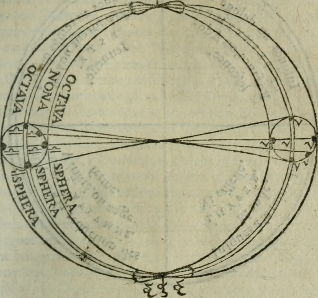 An illustration from Oeuures morales et diuersifiees en histoires, pleines de beaux exemples, enrichies d'enseignemens vertueux, & embellies de plusieurs sentences & discours. Lé tout tiré des plus signalez & remarquables autheurs grecs, latins & françois, qui ont escrit de tout temps, pour l'enseignement de toutes personnes, qui aspirent à vertu & philosphie chrestienne. Reueues, corrigées & augmentées de plus des deux tiers, outre la precedente impression, 1584, leaf 148