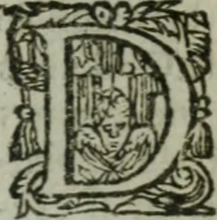An illustration from Oeuures morales et diuersifiees en histoires, pleines de beaux exemples, enrichies d'enseignemens vertueux, & embellies de plusieurs sentences & discours. Lé tout tiré des plus signalez & remarquables autheurs grecs, latins & françois, qui ont escrit de tout temps, pour l'enseignement de toutes personnes, qui aspirent à vertu & philosphie chrestienne. Reueues, corrigées & augmentées de plus des deux tiers, outre la precedente impression, 1584, leaf 262