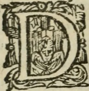 An illustration from Oeuures morales et diuersifiees en histoires, pleines de beaux exemples, enrichies d'enseignemens vertueux, & embellies de plusieurs sentences & discours. Lé tout tiré des plus signalez & remarquables autheurs grecs, latins & françois, qui ont escrit de tout temps, pour l'enseignement de toutes personnes, qui aspirent à vertu & philosphie chrestienne. Reueues, corrigées & augmentées de plus des deux tiers, outre la precedente impression, 1584, leaf 623