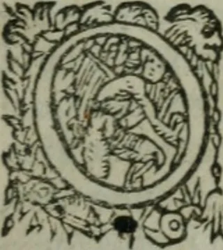 An illustration from Oeuures morales et diuersifiees en histoires, pleines de beaux exemples, enrichies d'enseignemens vertueux, & embellies de plusieurs sentences & discours. Lé tout tiré des plus signalez & remarquables autheurs grecs, latins & françois, qui ont escrit de tout temps, pour l'enseignement de toutes personnes, qui aspirent à vertu & philosphie chrestienne. Reueues, corrigées & augmentées de plus des deux tiers, outre la precedente impression, 1584, leaf 64