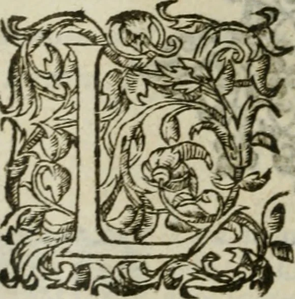 An illustration from Oeuures morales et diuersifiees en histoires, pleines de beaux exemples, enrichies d'enseignemens vertueux, & embellies de plusieurs sentences & discours. Lé tout tiré des plus signalez & remarquables autheurs grecs, latins & françois, qui ont escrit de tout temps, pour l'enseignement de toutes personnes, qui aspirent à vertu & philosphie chrestienne. Reueues, corrigées & augmentées de plus des deux tiers, outre la precedente impression, 1584, leaf 643
