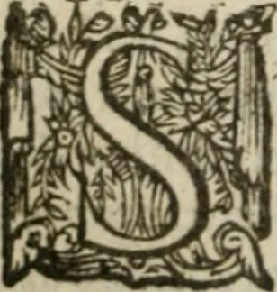 An illustration from Oeuures morales et diuersifiees en histoires, pleines de beaux exemples, enrichies d'enseignemens vertueux, & embellies de plusieurs sentences & discours. Lé tout tiré des plus signalez & remarquables autheurs grecs, latins & françois, qui ont escrit de tout temps, pour l'enseignement de toutes personnes, qui aspirent à vertu & philosphie chrestienne. Reueues, corrigées & augmentées de plus des deux tiers, outre la precedente impression, 1584, leaf 729