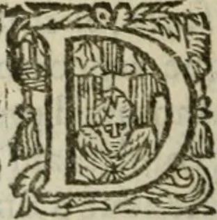 An illustration from Oeuures morales et diuersifiees en histoires, pleines de beaux exemples, enrichies d'enseignemens vertueux, & embellies de plusieurs sentences & discours. Lé tout tiré des plus signalez & remarquables autheurs grecs, latins & françois, qui ont escrit de tout temps, pour l'enseignement de toutes personnes, qui aspirent à vertu & philosphie chrestienne. Reueues, corrigées & augmentées de plus des deux tiers, outre la precedente impression, 1584, leaf 821