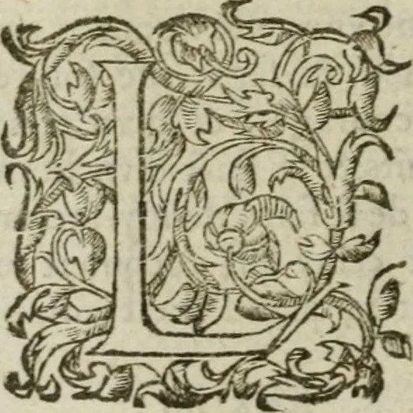 An illustration from Oeuures morales et diuersifiees en histoires, pleines de beaux exemples, enrichies d'enseignemens vertueux, & embellies de plusieurs sentences & discours. Lé tout tiré des plus signalez & remarquables autheurs grecs, latins & françois, qui ont escrit de tout temps, pour l'enseignement de toutes personnes, qui aspirent à vertu & philosphie chrestienne. Reueues, corrigées & augmentées de plus des deux tiers, outre la precedente impression, 1584, leaf 915