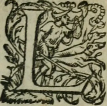 An illustration from Oeuures morales et diuersifiees en histoires, pleines de beaux exemples, enrichies d'enseignemens vertueux, & embellies de plusieurs sentences & discours. Lé tout tiré des plus signalez & remarquables autheurs grecs, latins & françois, qui ont escrit de tout temps, pour l'enseignement de toutes personnes, qui aspirent à vertu & philosphie chrestienne. Reueues, corrigées & augmentées de plus des deux tiers, outre la precedente impression, 1584, leaf 974
