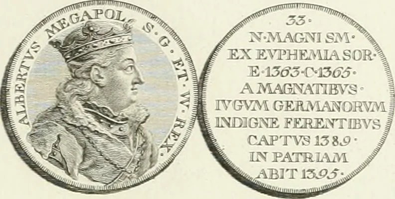 An illustration from Oeuvre du chevalier Hedlinger, ou, Recueil des medailles de ce celebre artiste, gravées en taille douce, accompagnées d'une explication historique et critique, et précédées de la vie de l'auteur, 1778, leaf 104