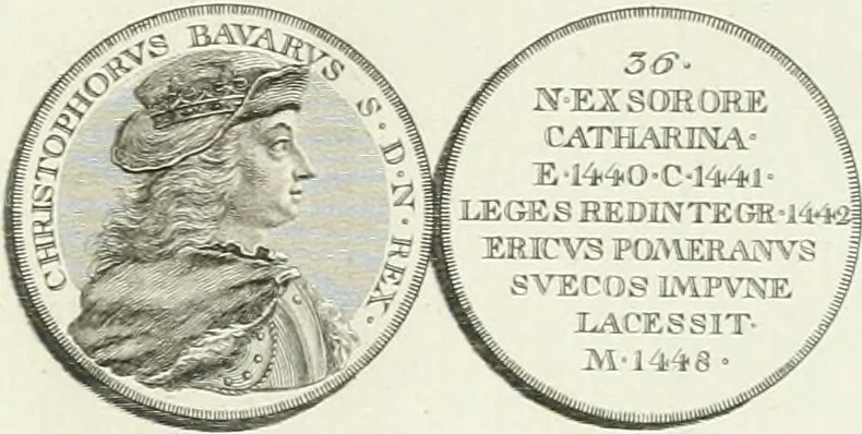 An illustration from Oeuvre du chevalier Hedlinger, ou, Recueil des medailles de ce celebre artiste, gravées en taille douce, accompagnées d'une explication historique et critique, et précédées de la vie de l'auteur, 1778, leaf 104