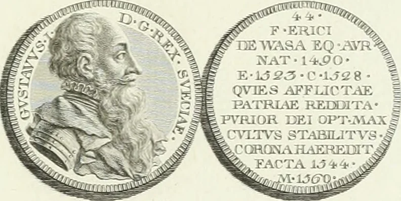 An illustration from Oeuvre du chevalier Hedlinger, ou, Recueil des medailles de ce celebre artiste, gravées en taille douce, accompagnées d'une explication historique et critique, et précédées de la vie de l'auteur, 1778, leaf 108