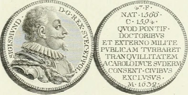 An illustration from Oeuvre du chevalier Hedlinger, ou, Recueil des medailles de ce celebre artiste, gravées en taille douce, accompagnées d'une explication historique et critique, et précédées de la vie de l'auteur, 1778, leaf 108