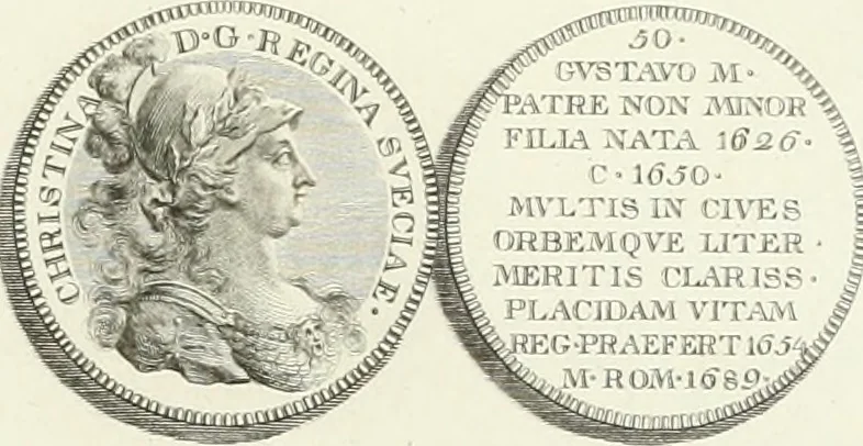 An illustration from Oeuvre du chevalier Hedlinger, ou, Recueil des medailles de ce celebre artiste, gravées en taille douce, accompagnées d'une explication historique et critique, et précédées de la vie de l'auteur, 1778, leaf 112