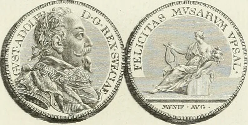 An illustration from Oeuvre du chevalier Hedlinger, ou, Recueil des medailles de ce celebre artiste, gravées en taille douce, accompagnées d'une explication historique et critique, et précédées de la vie de l'auteur, 1778, leaf 116