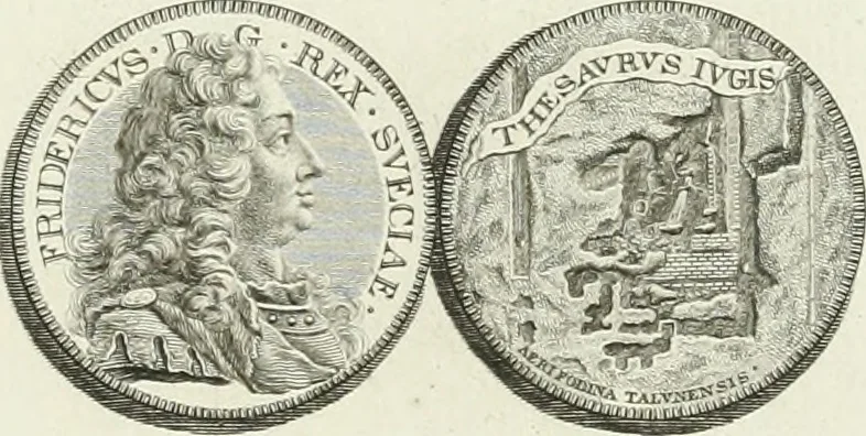 An illustration from Oeuvre du chevalier Hedlinger, ou, Recueil des medailles de ce celebre artiste, gravées en taille douce, accompagnées d'une explication historique et critique, et précédées de la vie de l'auteur, 1778, leaf 116