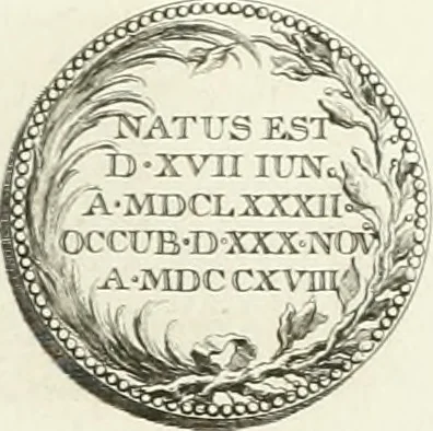 An illustration from Oeuvre du chevalier Hedlinger, ou, Recueil des medailles de ce celebre artiste, gravées en taille douce, accompagnées d'une explication historique et critique, et précédées de la vie de l'auteur, 1778, leaf 120
