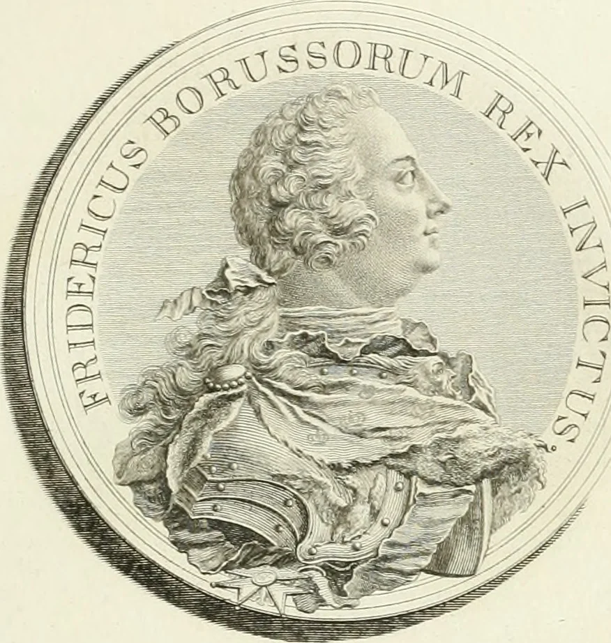 An illustration from Oeuvre du chevalier Hedlinger, ou, Recueil des medailles de ce celebre artiste, gravées en taille douce, accompagnées d'une explication historique et critique, et précédées de la vie de l'auteur, 1778, leaf 136