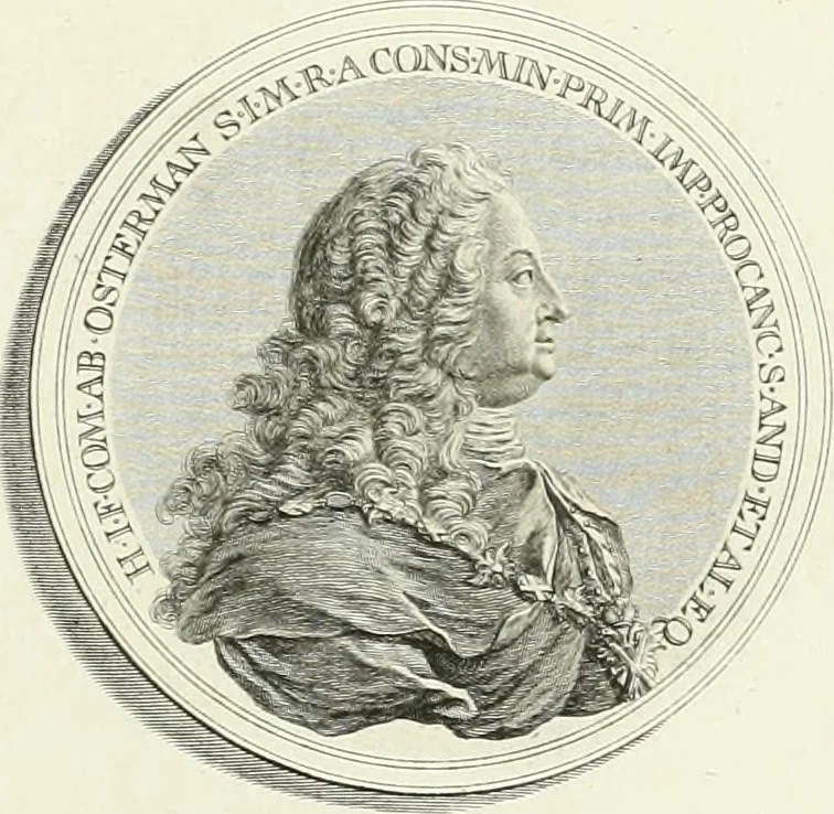 An illustration from Oeuvre du chevalier Hedlinger, ou, Recueil des medailles de ce celebre artiste, gravées en taille douce, accompagnées d'une explication historique et critique, et précédées de la vie de l'auteur, 1778, leaf 148