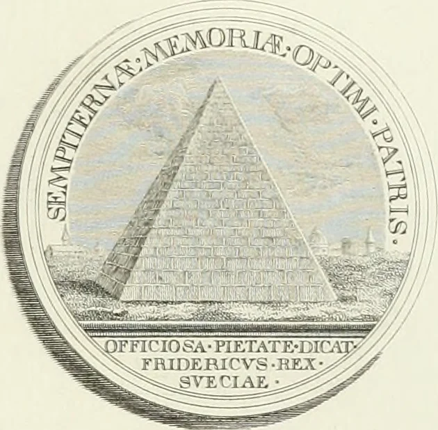 An illustration from Oeuvre du chevalier Hedlinger, ou, Recueil des medailles de ce celebre artiste, gravées en taille douce, accompagnées d'une explication historique et critique, et précédées de la vie de l'auteur, 1778, leaf 156