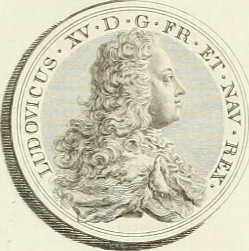 An illustration from Oeuvre du chevalier Hedlinger, ou, Recueil des medailles de ce celebre artiste, gravées en taille douce, accompagnées d'une explication historique et critique, et précédées de la vie de l'auteur, 1778, leaf 160