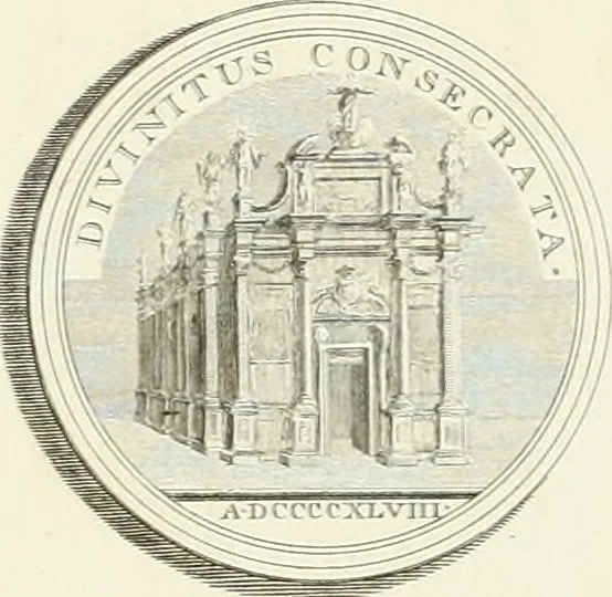 An illustration from Oeuvre du chevalier Hedlinger, ou, Recueil des medailles de ce celebre artiste, gravées en taille douce, accompagnées d'une explication historique et critique, et précédées de la vie de l'auteur, 1778, leaf 168