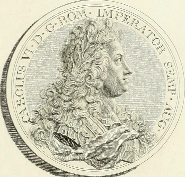 An illustration from Oeuvre du chevalier Hedlinger, ou, Recueil des medailles de ce celebre artiste, gravées en taille douce, accompagnées d'une explication historique et critique, et précédées de la vie de l'auteur, 1778, leaf 36