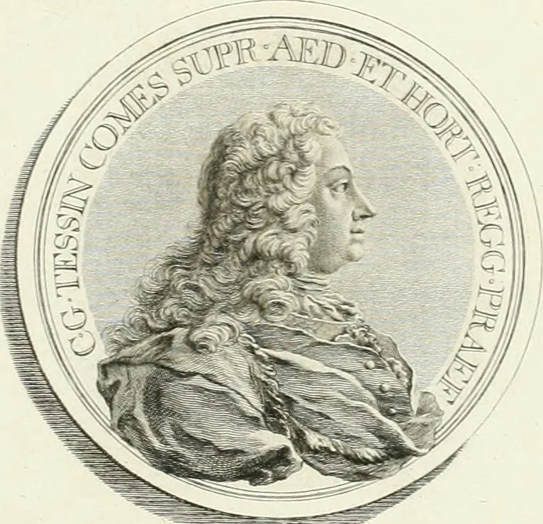 An illustration from Oeuvre du chevalier Hedlinger, ou, Recueil des medailles de ce celebre artiste, gravées en taille douce, accompagnées d'une explication historique et critique, et précédées de la vie de l'auteur, 1778, leaf 44