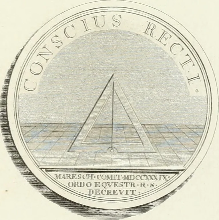 An illustration from Oeuvre du chevalier Hedlinger, ou, Recueil des medailles de ce celebre artiste, gravées en taille douce, accompagnées d'une explication historique et critique, et précédées de la vie de l'auteur, 1778, leaf 44