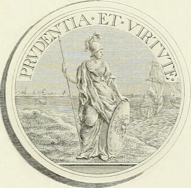 An illustration from Oeuvre du chevalier Hedlinger, ou, Recueil des medailles de ce celebre artiste, gravées en taille douce, accompagnées d'une explication historique et critique, et précédées de la vie de l'auteur, 1778, leaf 68