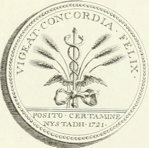An illustration from Oeuvre du chevalier Hedlinger, ou, Recueil des medailles de ce celebre artiste, gravées en taille douce, accompagnées d'une explication historique et critique, et précédées de la vie de l'auteur, 1778, leaf 84