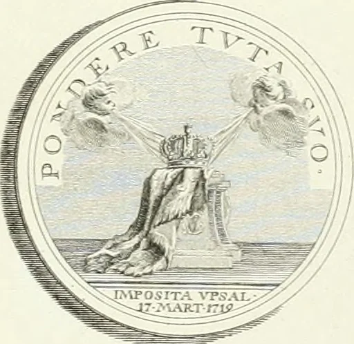 An illustration from Oeuvre du chevalier Hedlinger, ou, Recueil des medailles de ce celebre artiste, gravées en taille douce, accompagnées d'une explication historique et critique, et précédées de la vie de l'auteur, 1778, leaf 84